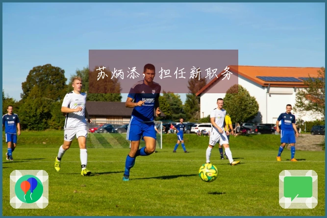 苏炳添，担任新职务